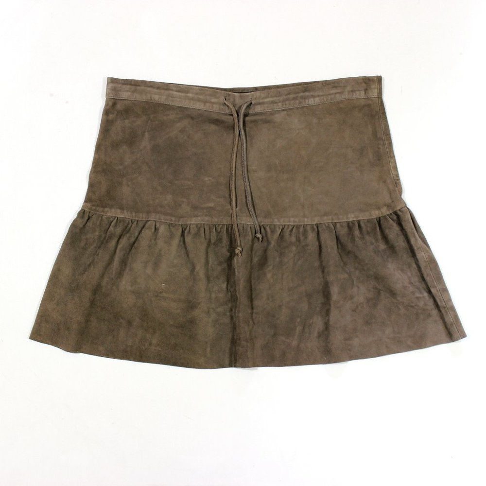 Allsaints Haslam Suede Skirt